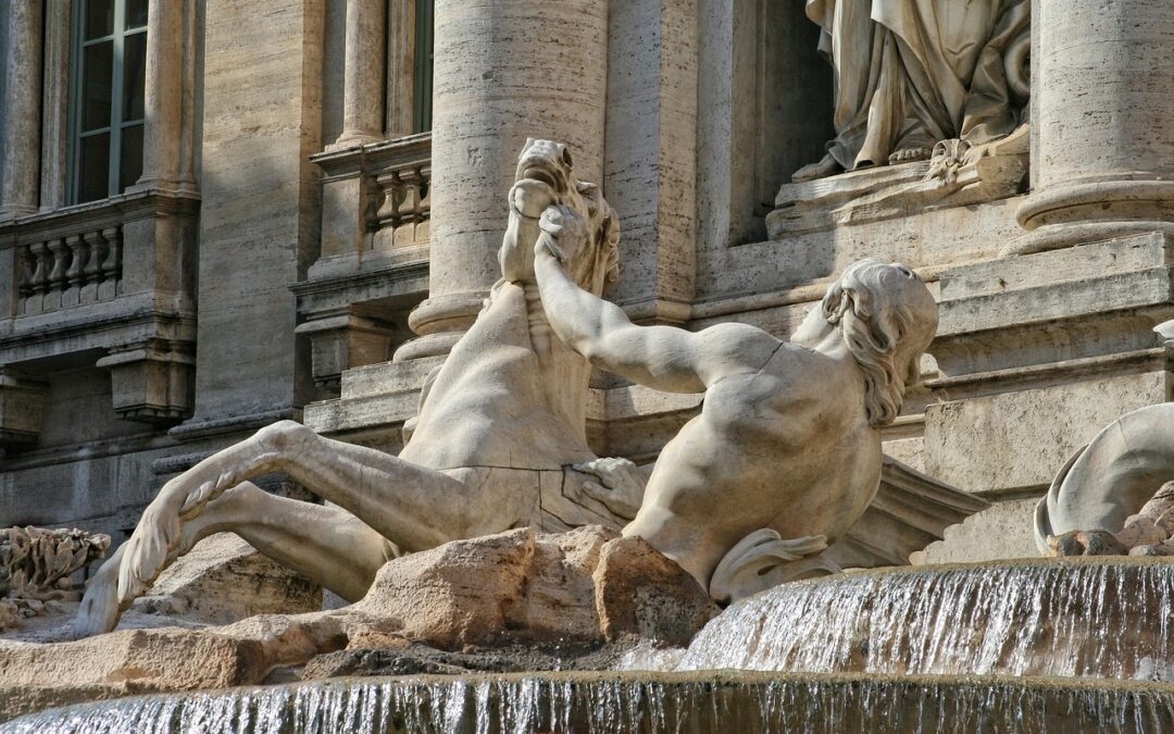 Racconti di Roma: il tavolo Fontana di Trevi e le sue origini